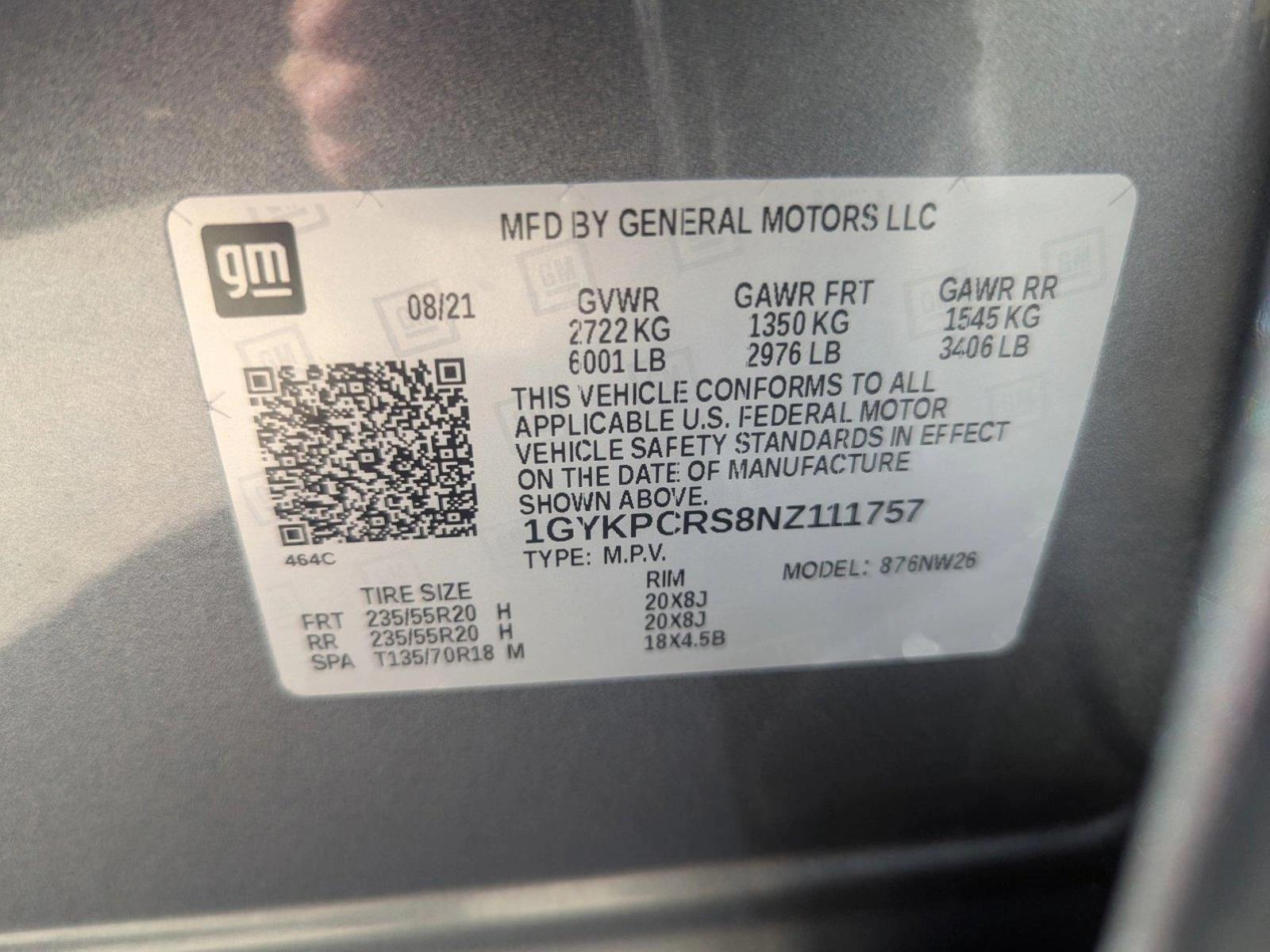 2022 Cadillac XT6 Vehicle Photo in CORPUS CHRISTI, TX 78412-4902