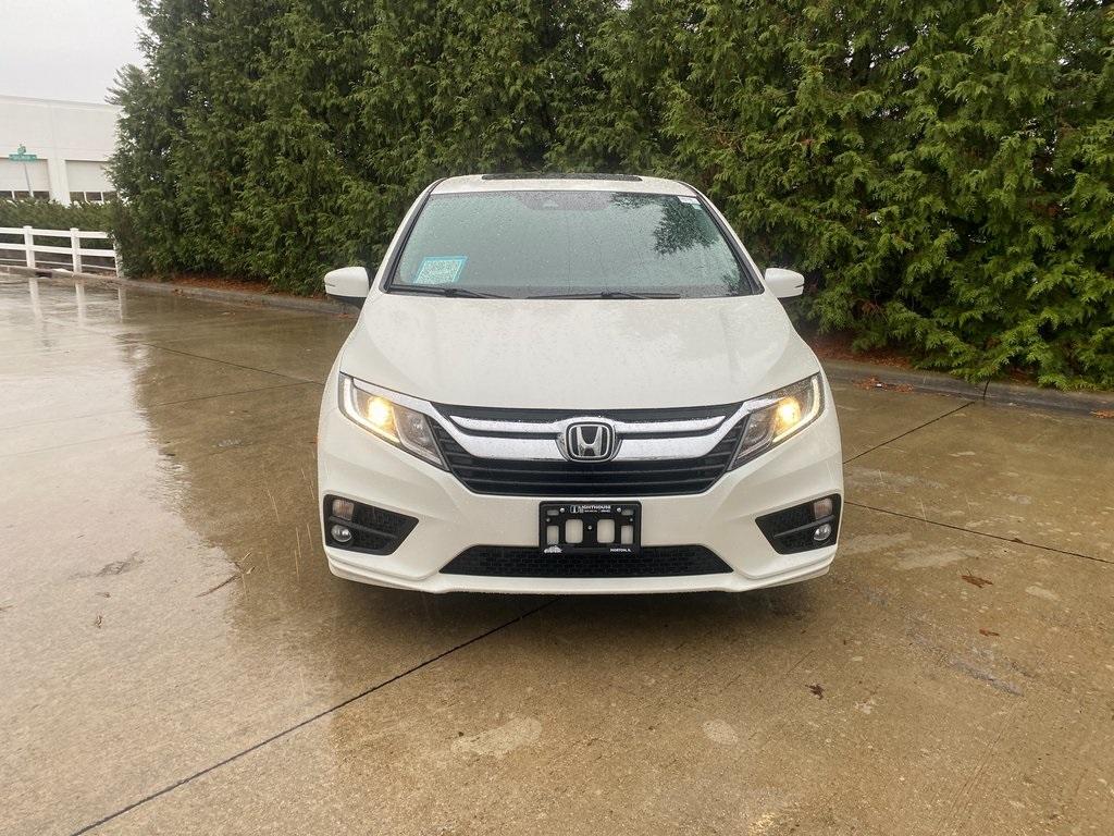 Used 2018 Honda Odyssey EX-L with VIN 5FNRL6H7XJB035960 for sale in Morton, IL