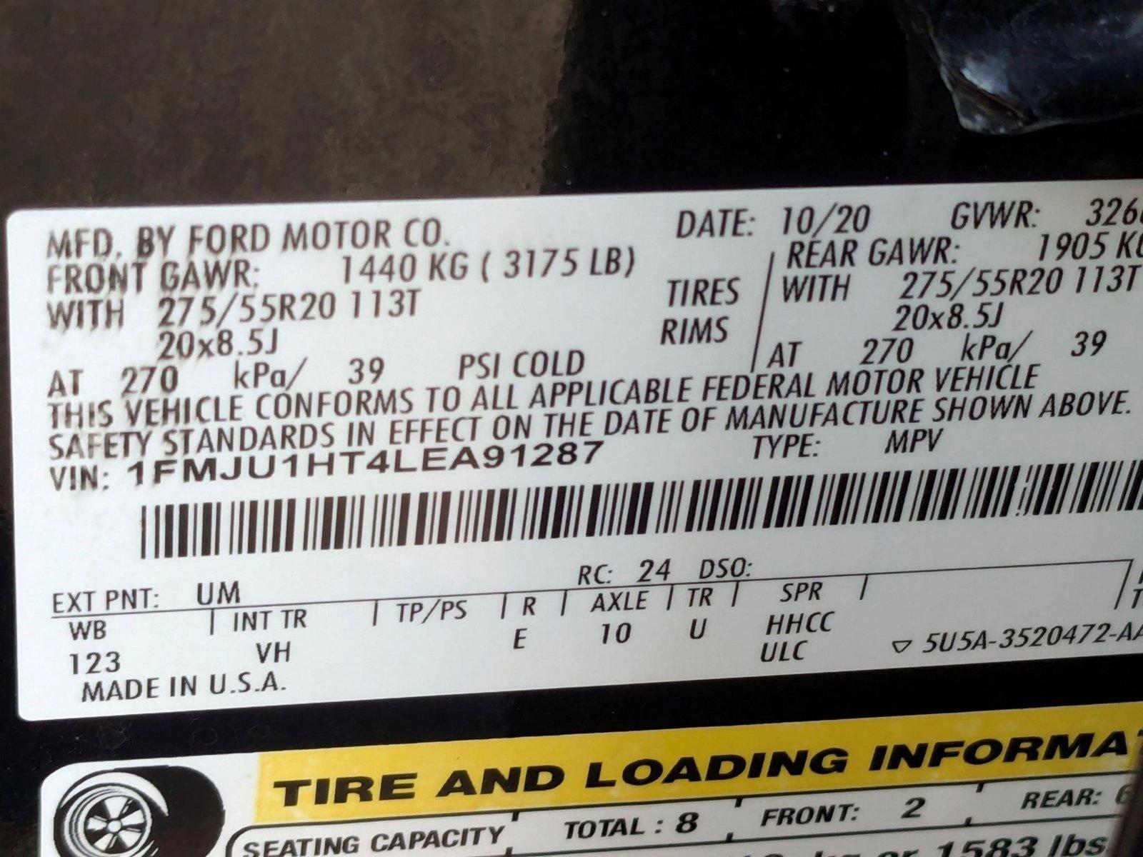 2020 Ford Expedition Vehicle Photo in Sanford, FL 32771