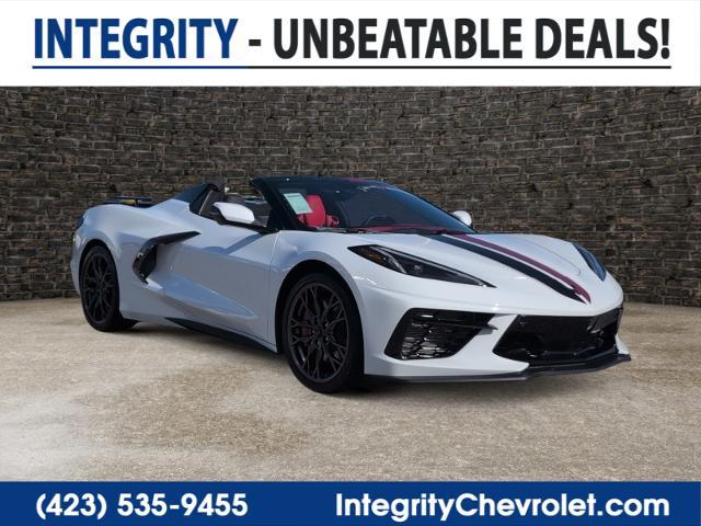 Arctic White 2026 Chevrolet Corvette Stingray 3LT Convertible RWD Convertible Rear-Wheel Drive 8-Speed Automatic