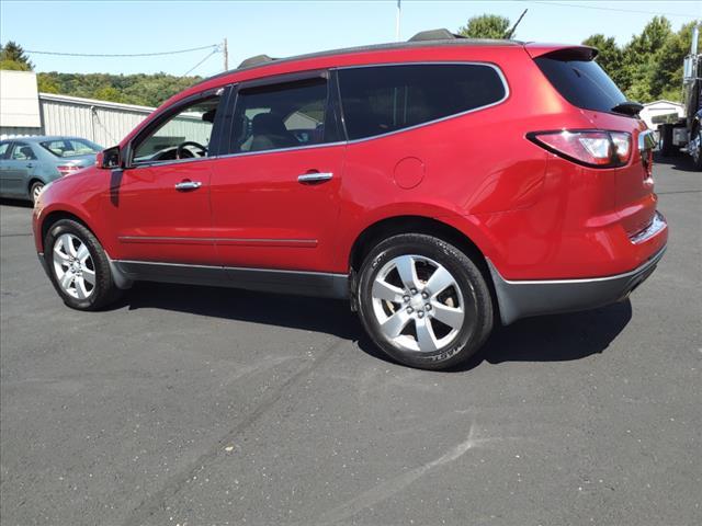 Used 2014 Chevrolet Traverse LTZ with VIN 1GNKVJKD4EJ170077 for sale in Waynesburg, PA