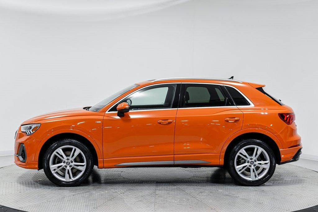 Used 2020 Audi Q3 S Line Premium Plus with VIN WA1EECF32L1100877 for sale in Akron, OH