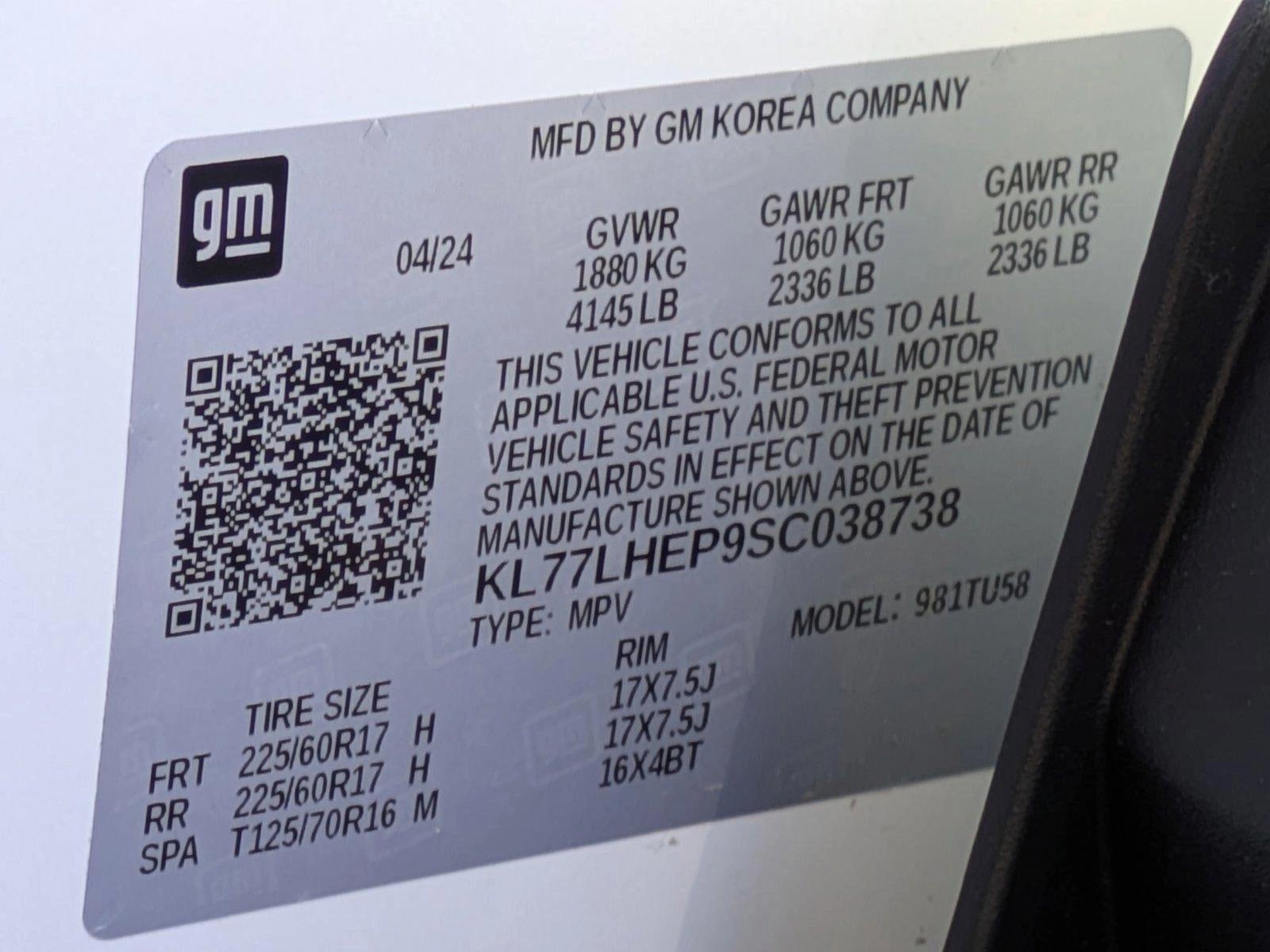 2025 Chevrolet Trax Vehicle Photo in ORLANDO, FL 32808-7998