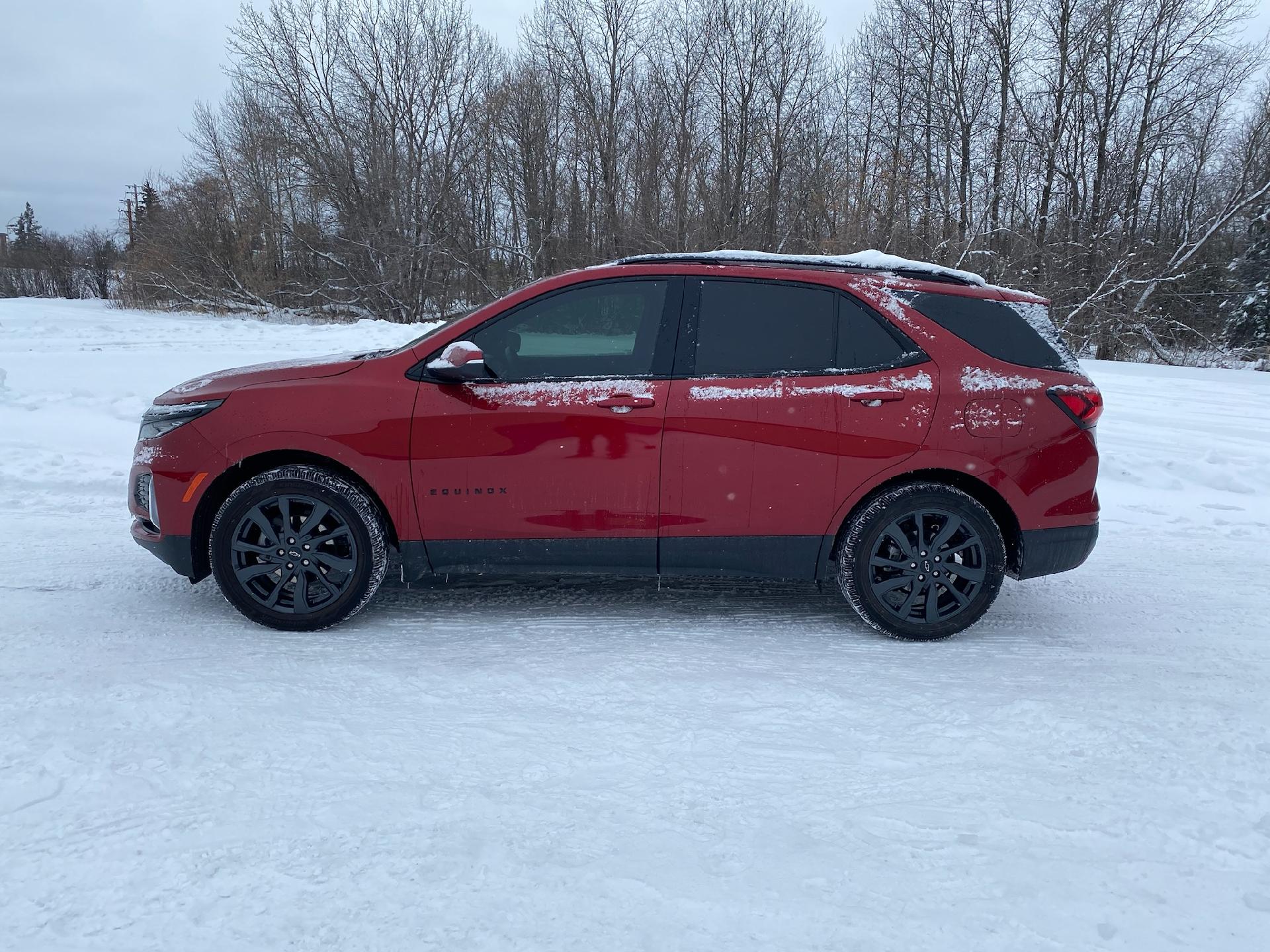 Used 2024 Chevrolet Equinox RS with VIN 3GNAXWEG4RS101421 for sale in International Falls, Minnesota