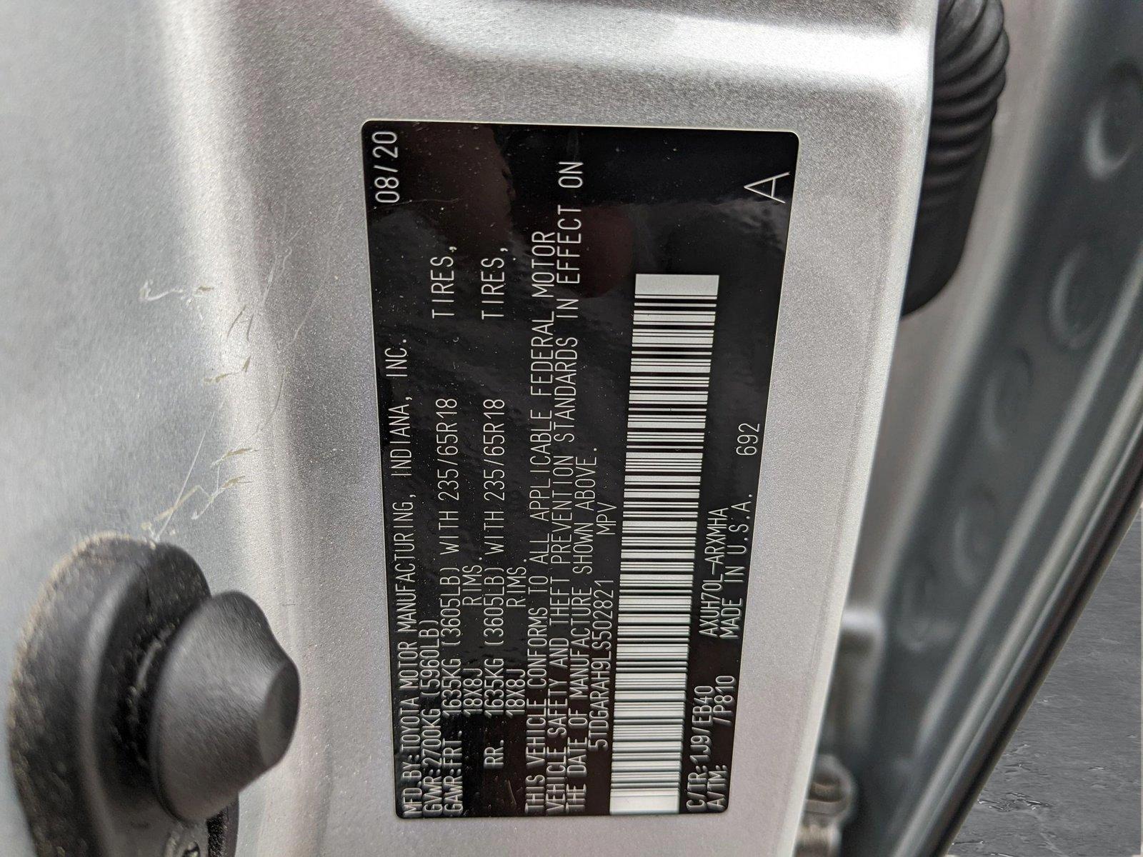 2020 Toyota Highlander Vehicle Photo in Orlando, FL 32811