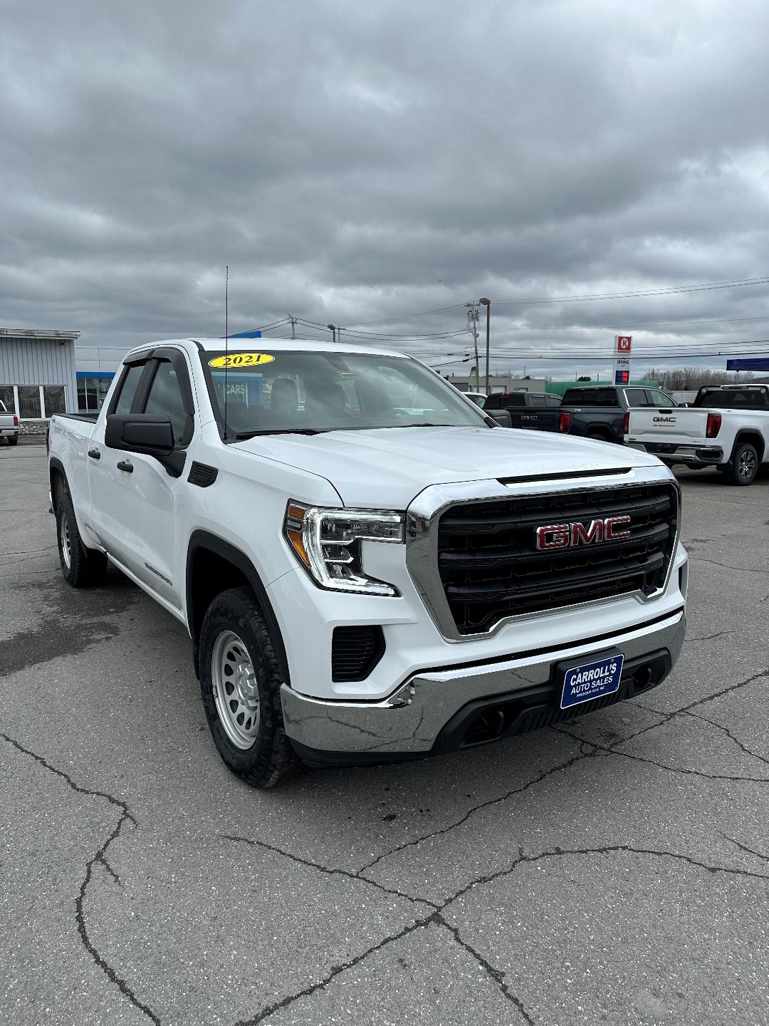 Used 2021 GMC Sierra 1500 Base with VIN 1GTR9AEH9MZ135741 for sale in Presque Isle, ME