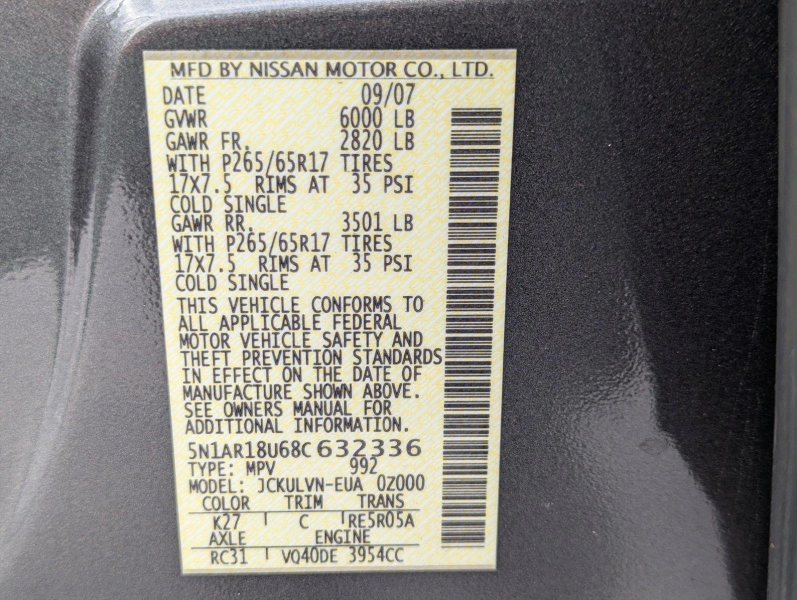 2008 Nissan Pathfinder Vehicle Photo in Ft. Myers, FL 33907