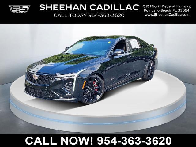 2023 Cadillac CT4-V Vehicle Photo in POMPANO BEACH, FL 33064-7091