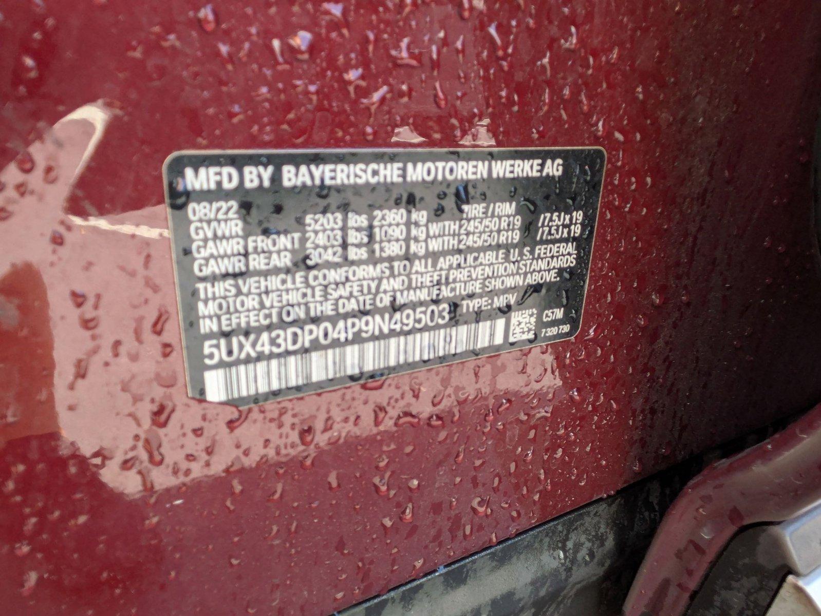 2023 BMW X3 sDrive30i Vehicle Photo in Valencia, CA 91355-1794