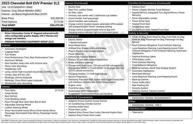 2023 Chevrolet Bolt EUV Vehicle Photo in DANBURY, CT 06810-5034