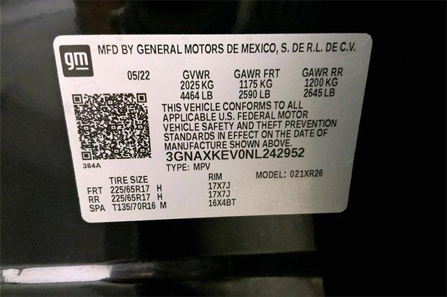 2022 Chevrolet Equinox Vehicle Photo in KANSAS CITY, MO 64114-4502