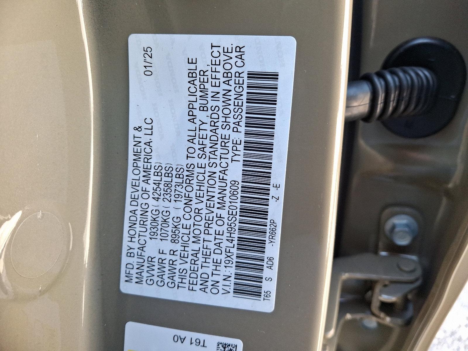 2025 Honda Civic Hatchback Hybrid Vehicle Photo in Harrisburg, PA 17111