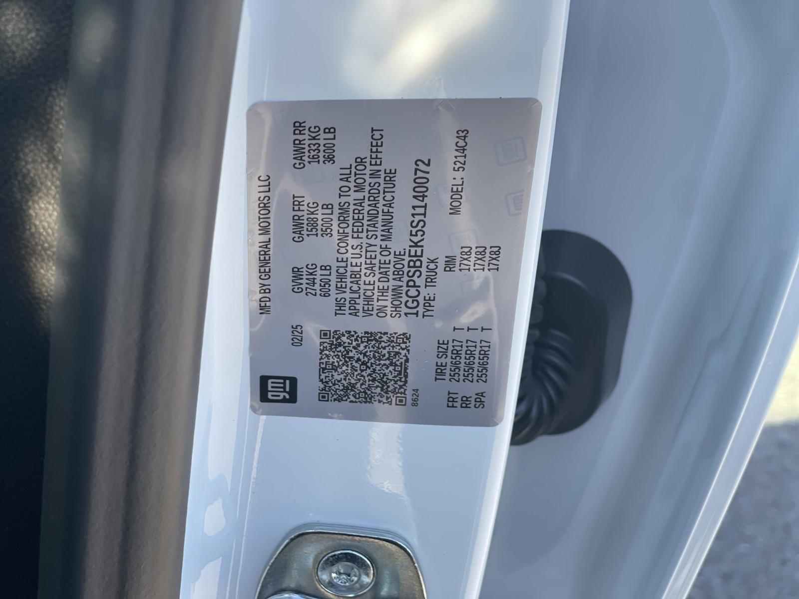 2025 Chevrolet Colorado Vehicle Photo in BENTONVILLE, AR 72712-4322