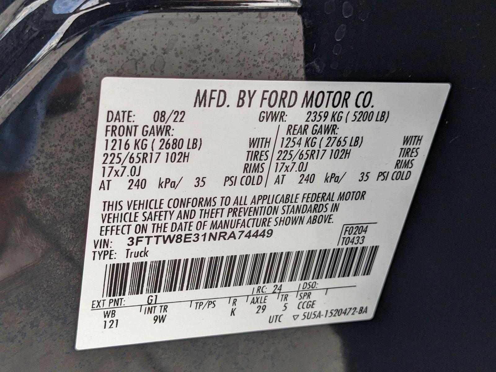 2022 Ford Maverick Vehicle Photo in MIAMI, FL 33172-3015