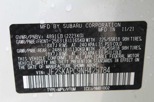 2022 Subaru Forester Vehicle Photo in HOUSTON, TX 77090