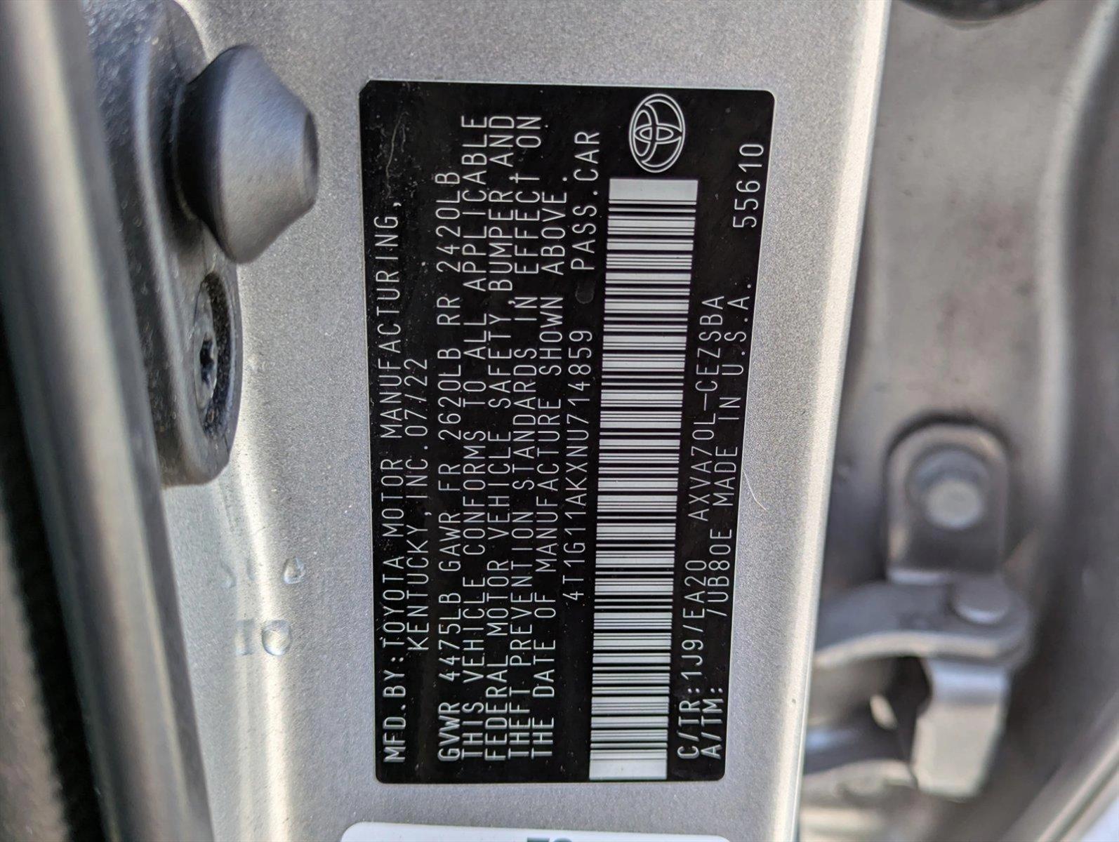 2022 Toyota Camry Vehicle Photo in Ft. Myers, FL 33907