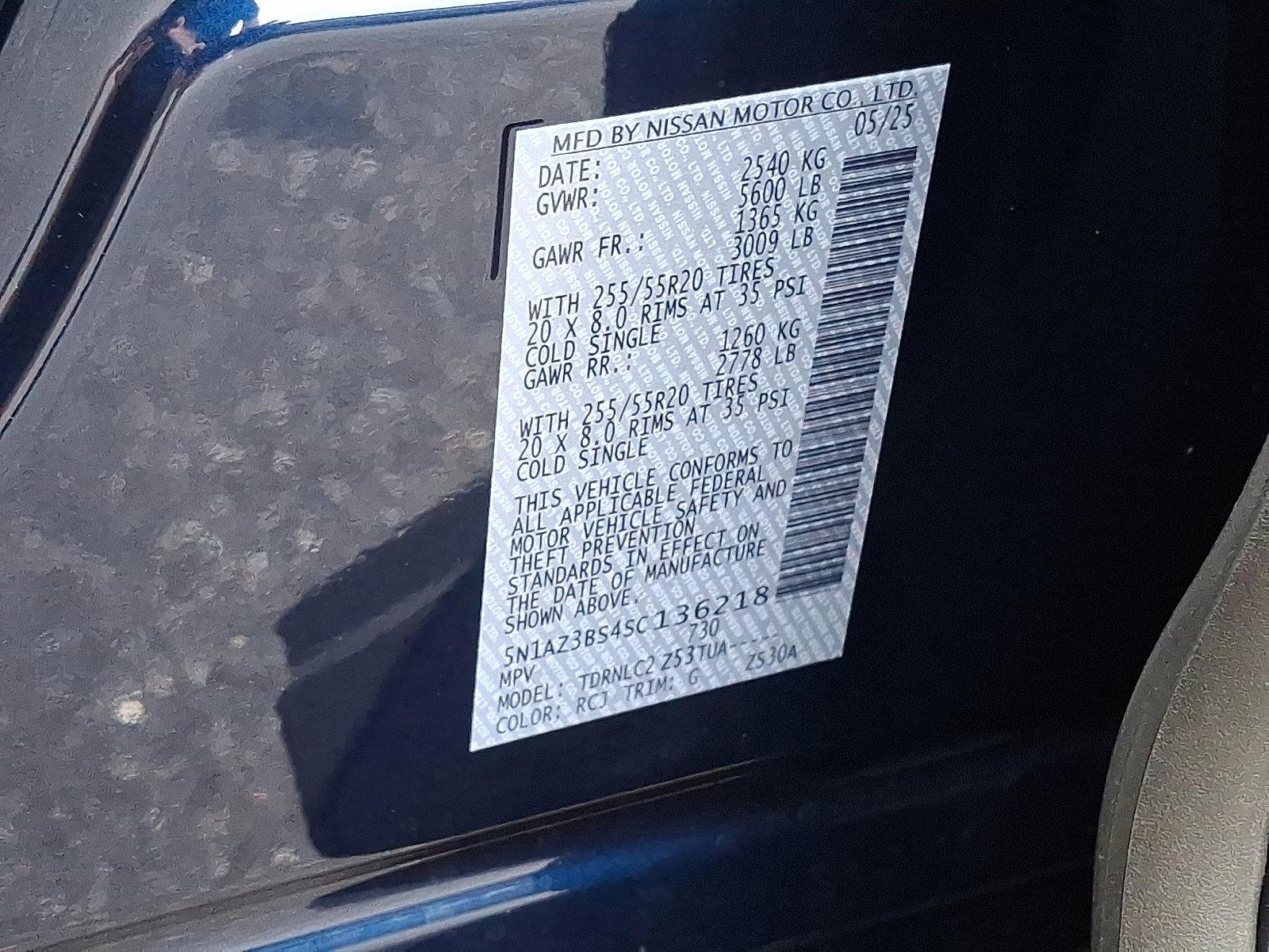 2025 Nissan Murano Vehicle Photo in Mechanicsburg, PA 17050-2306