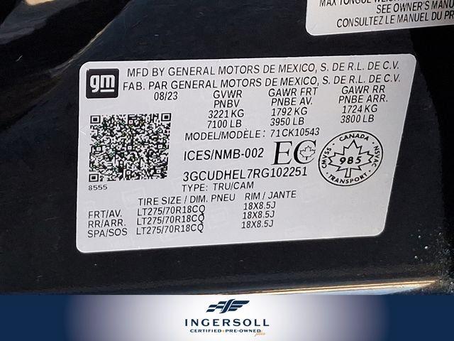 2024 Chevrolet Silverado 1500 Vehicle Photo in WATERTOWN, CT 06795-3318