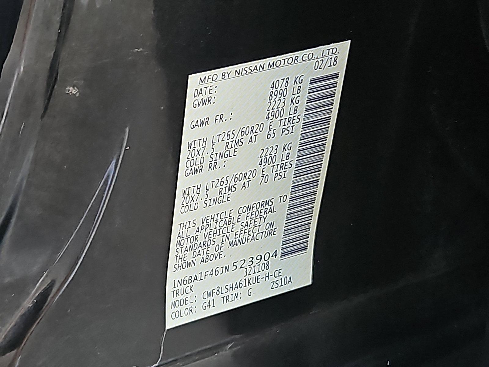 2018 Nissan Titan XD Vehicle Photo in Jenkintown, PA 19046