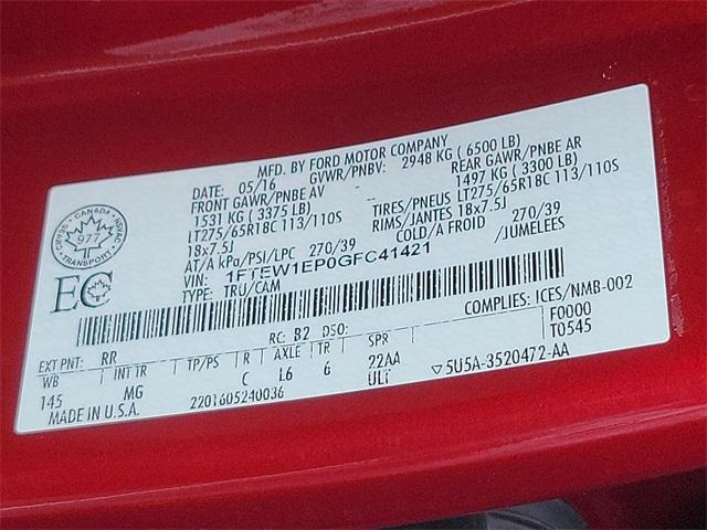 2016 Ford F-150 Vehicle Photo in New Bloomfield, PA 17068