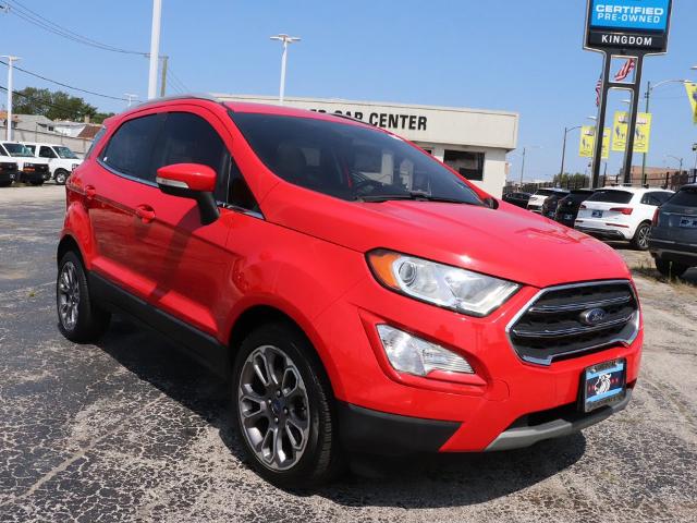 Used 2020 Ford Ecosport Titanium with VIN MAJ3S2KE1LC343663 for sale in Chicago, IL