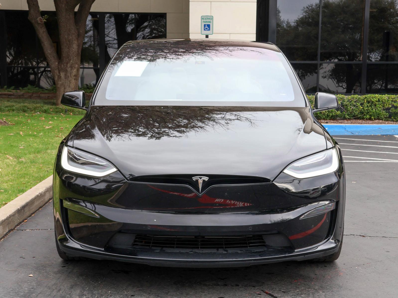 Used 2022 Tesla Model X Plaid with VIN 7SAXCBE67NF340580 for sale in Dallas, TX