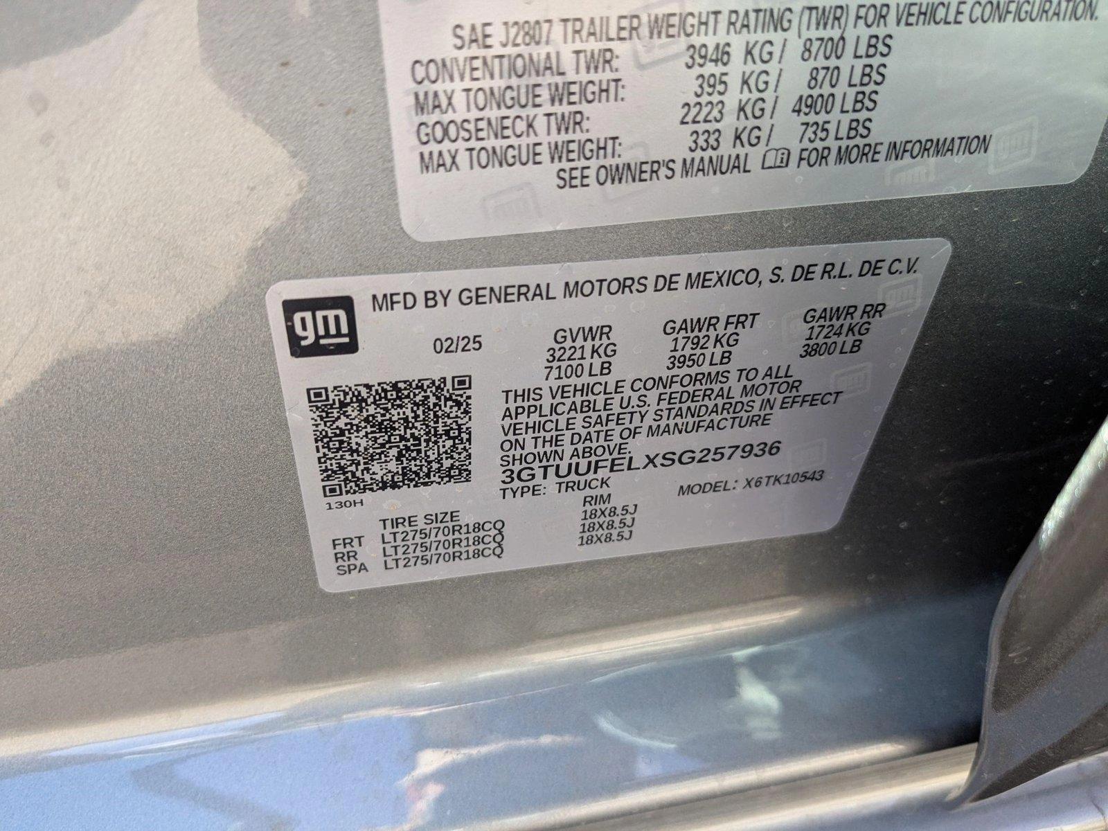 2025 GMC Sierra 1500 Vehicle Photo in LONE TREE, CO 80124-2750