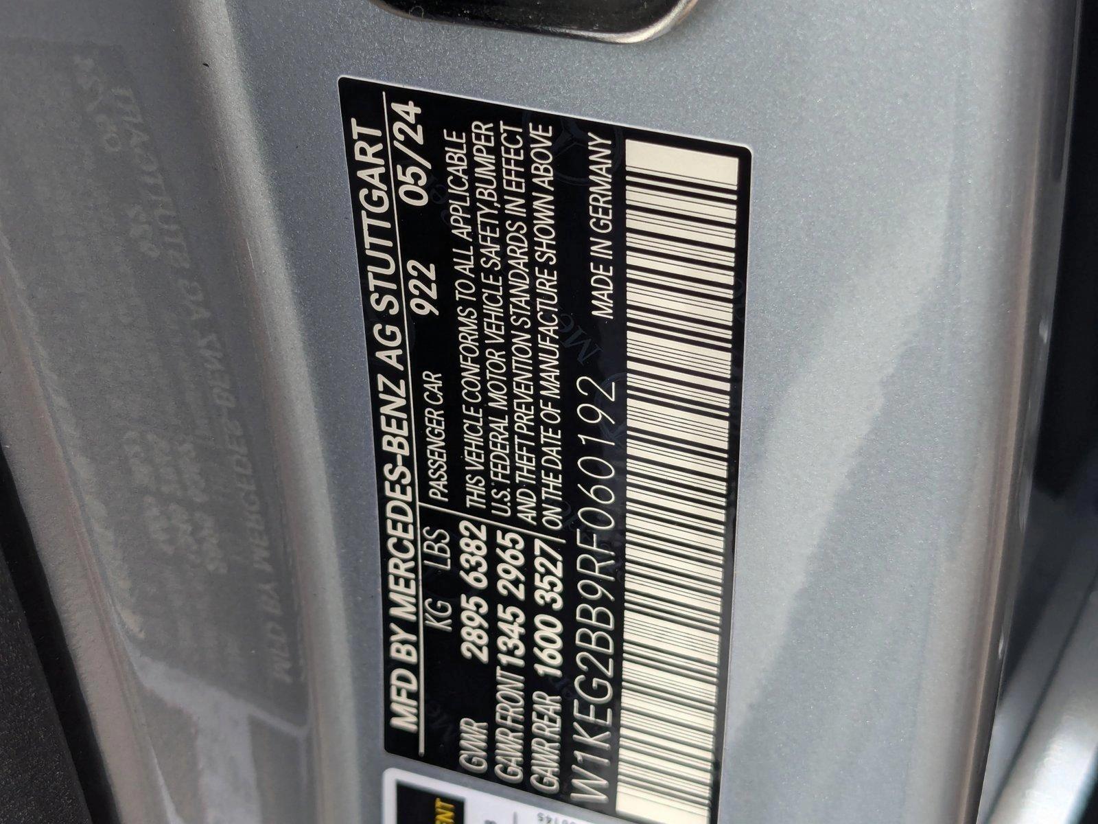 2024 Mercedes-Benz EQE Vehicle Photo in Sarasota, FL 34231