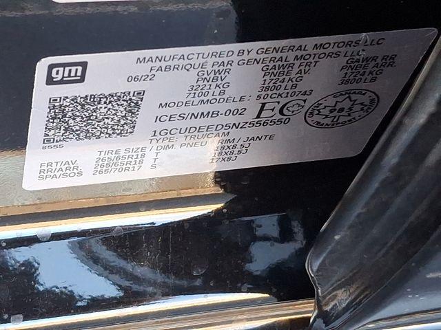 2022 Chevrolet Silverado 1500 Vehicle Photo in WATERTOWN, CT 06795-3318