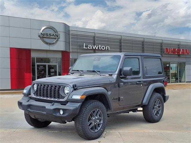 Used 2025 Jeep Wrangler 2-Door Sport S with VIN 1C4PJXAN4SW545472 for sale in Lawton, OK