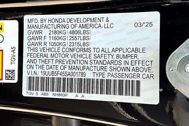2025 Acura TLX Vehicle Photo in Tulsa, OK 74145