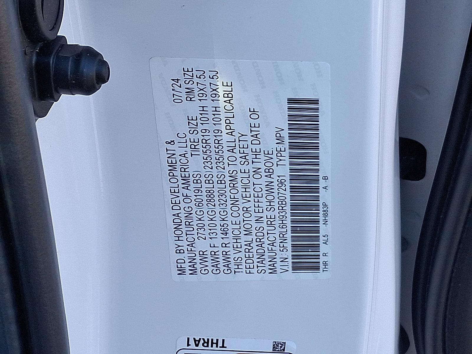 2024 Honda Odyssey Vehicle Photo in Trevose, PA 19053