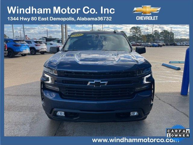 Used 2022 Chevrolet Silverado 1500 Limited RST with VIN 3GCUYEED0NG105837 for sale in Demopolis, AL