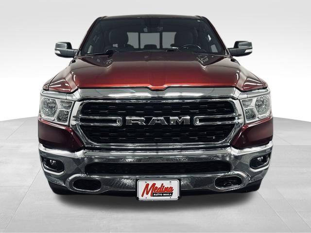 Used 2022 RAM Ram 1500 Pickup Big Horn/Lone Star with VIN 1C6SRFFT0NN129389 for sale in Medina, OH