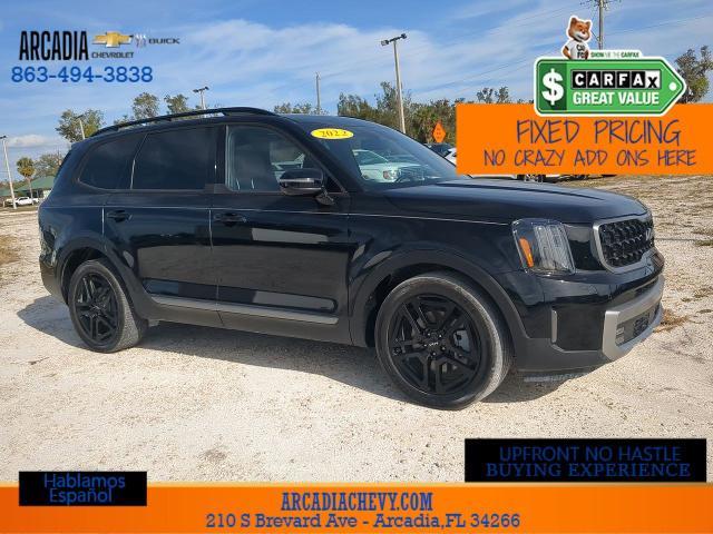 Used 2023 Kia Telluride SX X-Line with VIN 5XYP5DGC8PG328861 for sale in Arcadia, FL