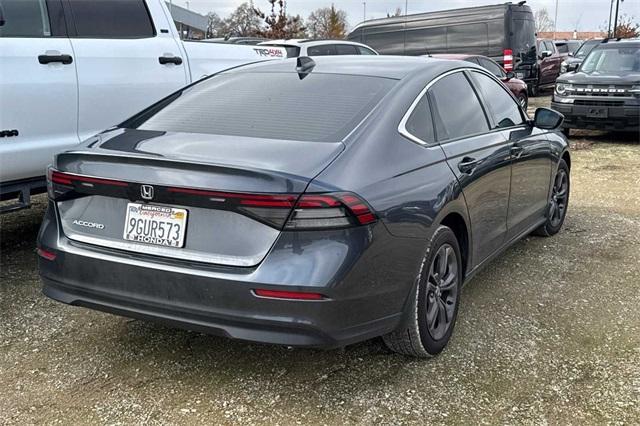 2023 Honda Accord Sedan Vehicle Photo in ELK GROVE, CA 95757-8703