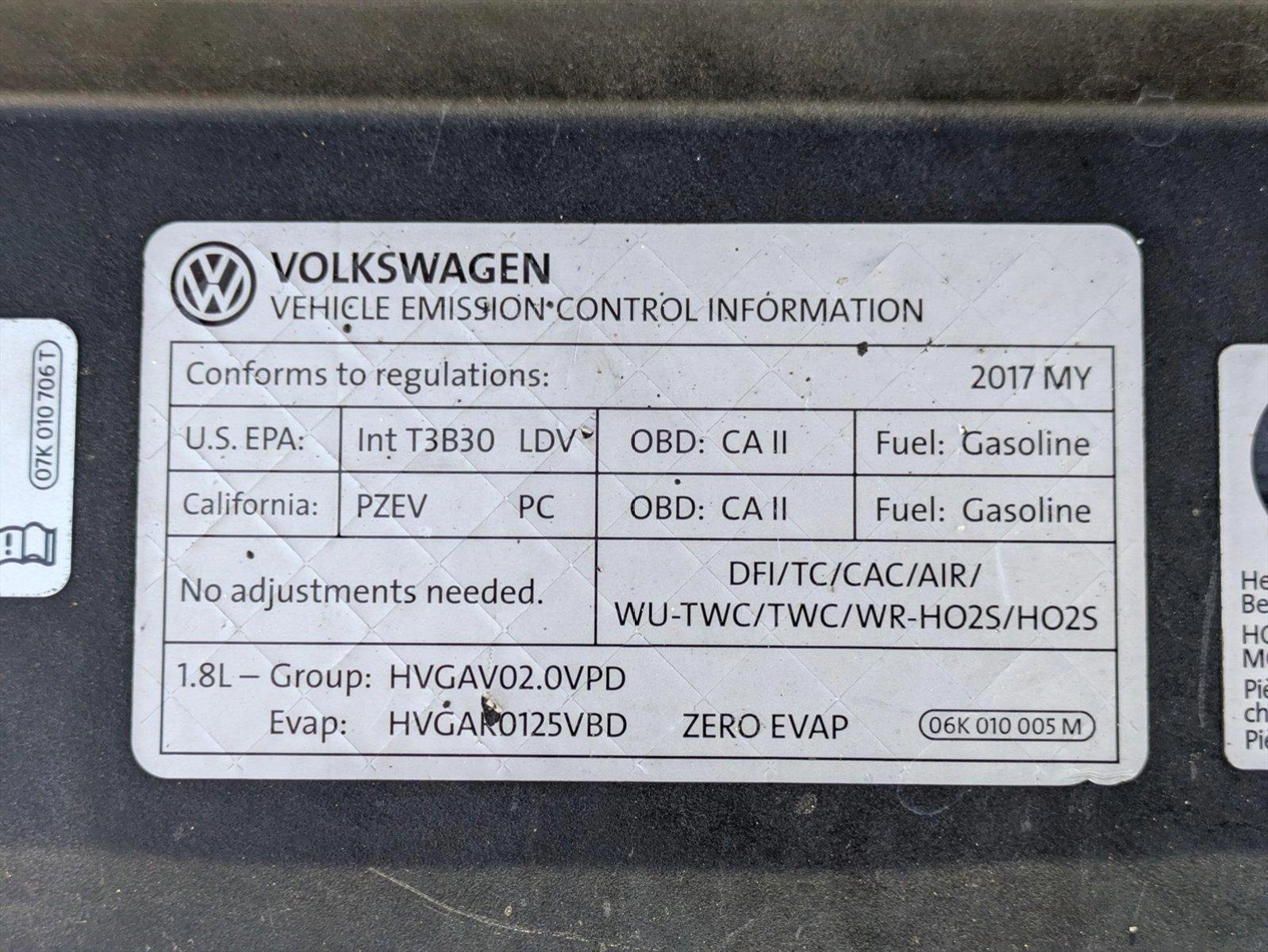 2017 Volkswagen Passat Vehicle Photo in Tustin, CA 92782