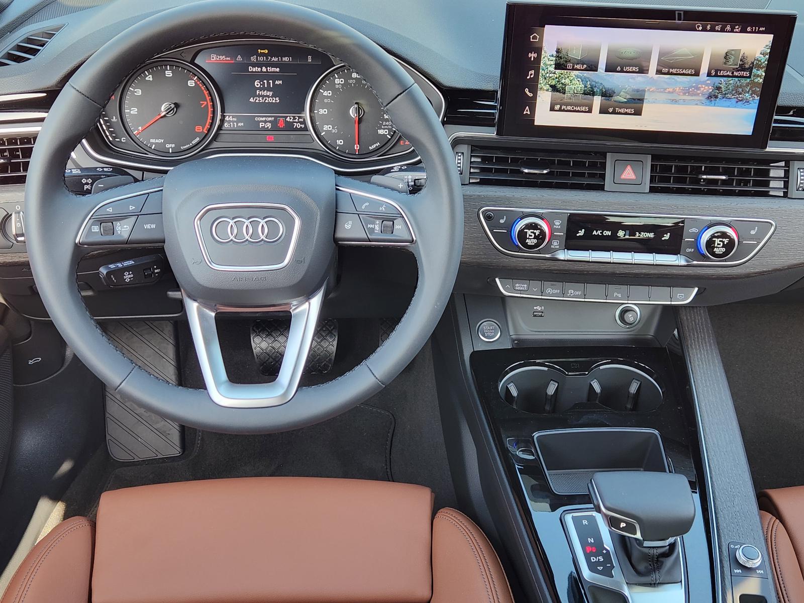 2025 Audi A4 Sedan Vehicle Photo in PLANO, TX 75024