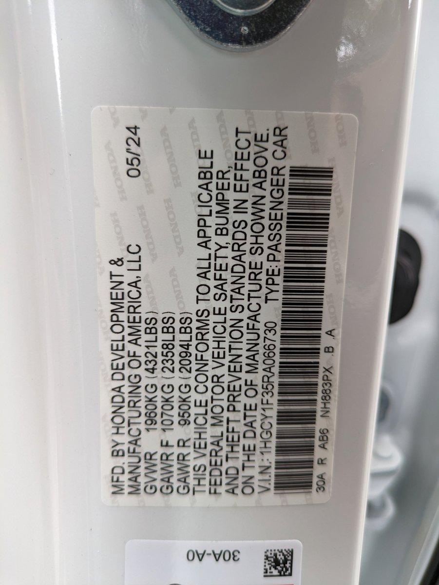 2024 Honda Accord Sedan Vehicle Photo in Sanford, FL 32771