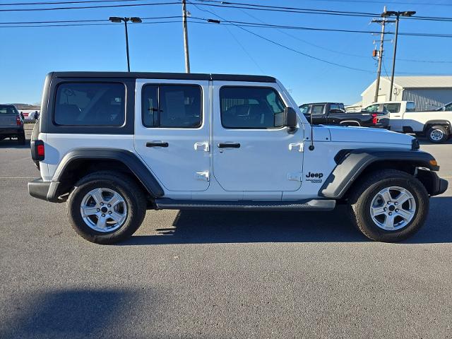 Used 2019 Jeep Wrangler Unlimited Sport S with VIN 1C4HJXDN5KW630823 for sale in Philipsburg, PA