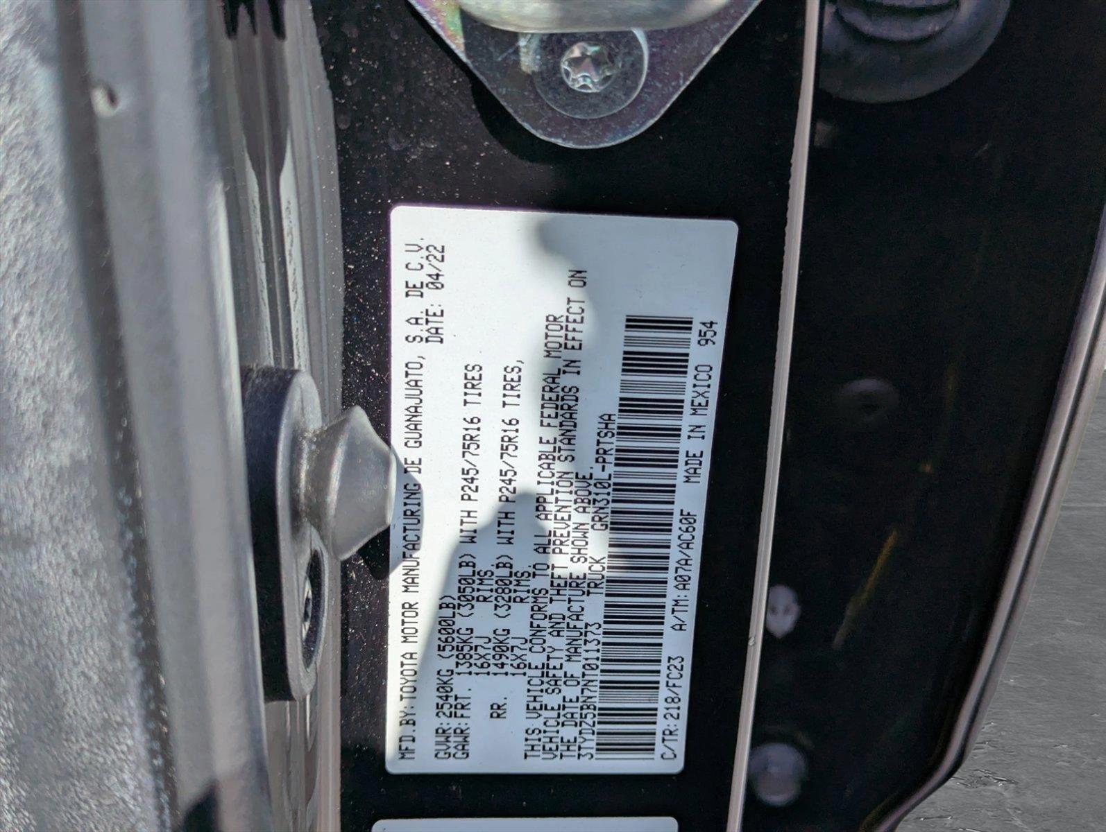 2022 Toyota Tacoma 4WD Vehicle Photo in Ft. Myers, FL 33907