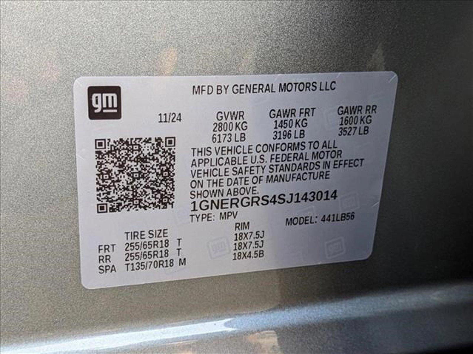 2025 Chevrolet Traverse Vehicle Photo in CLEARWATER, FL 33764-7163