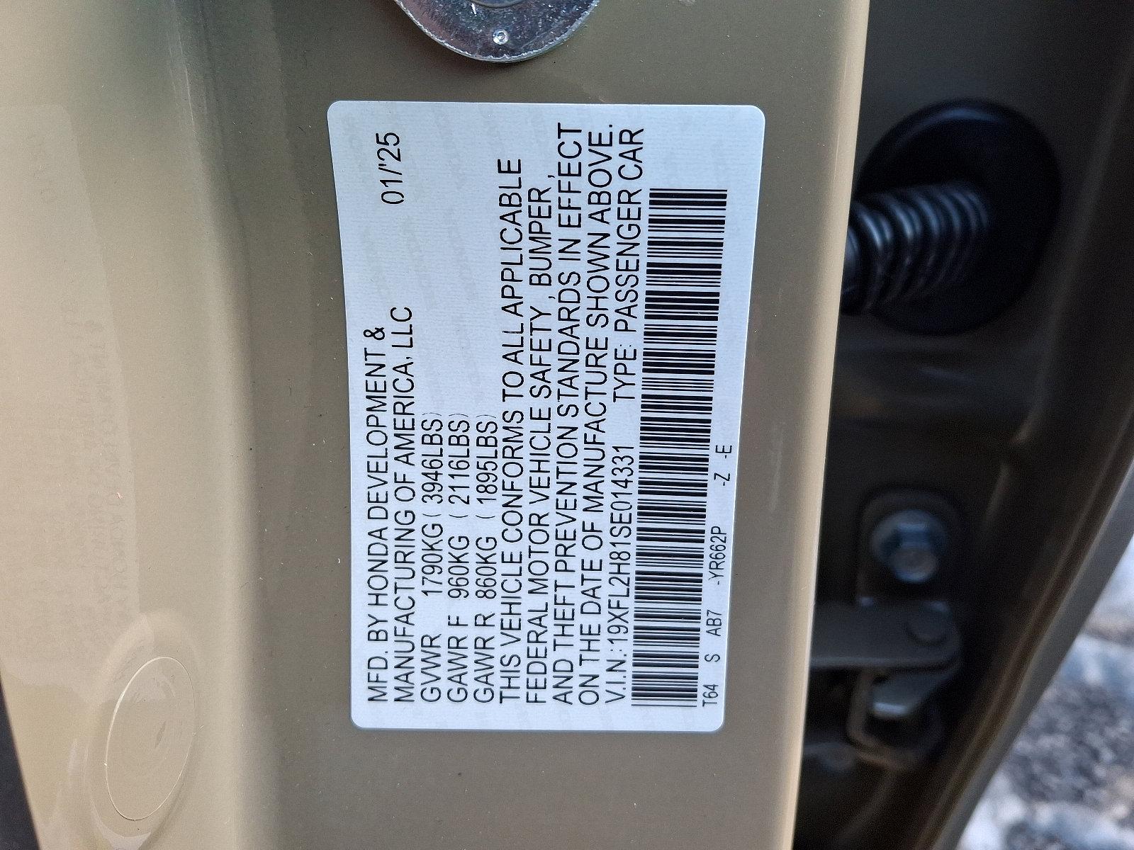 2025 Honda Civic Hatchback Vehicle Photo in Harrisburg, PA 17111