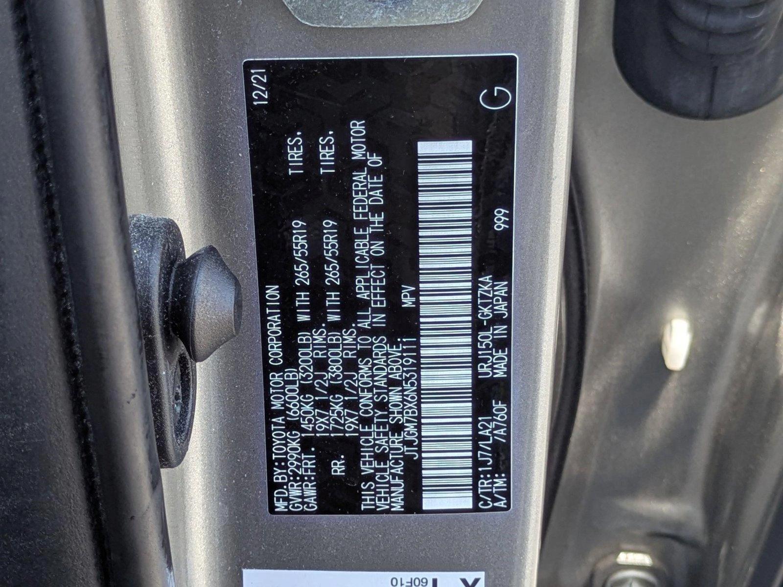 2022 Lexus GX 460 Vehicle Photo in Clearwater, FL 33761