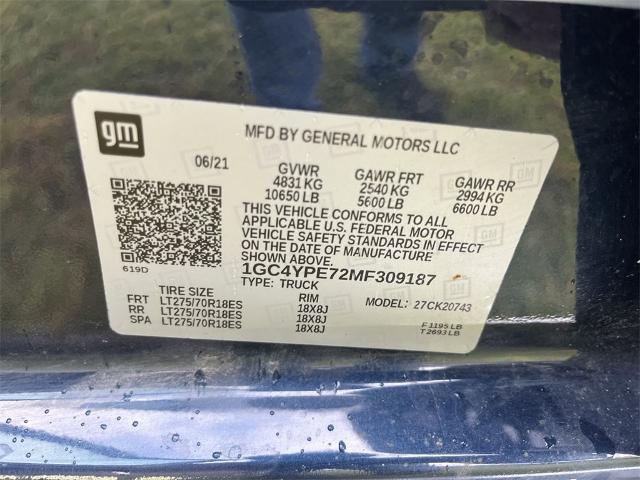2021 Chevrolet Silverado 2500 HD Vehicle Photo in TULLY, NY 13159-3159