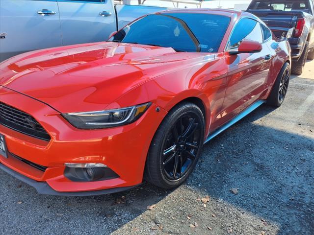 Used 2016 Ford Mustang EcoBoost Premium with VIN 1FA6P8TH3G5262135 for sale in Denton, TX