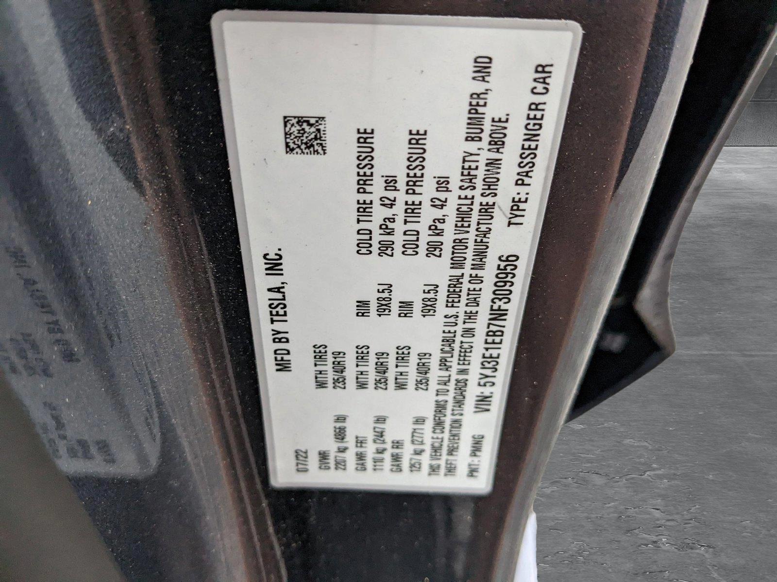 2022 Tesla Model 3 Vehicle Photo in Orlando, FL 32811