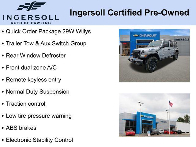 2023 Jeep Wrangler 4xe Vehicle Photo in PAWLING, NY 12564-3219