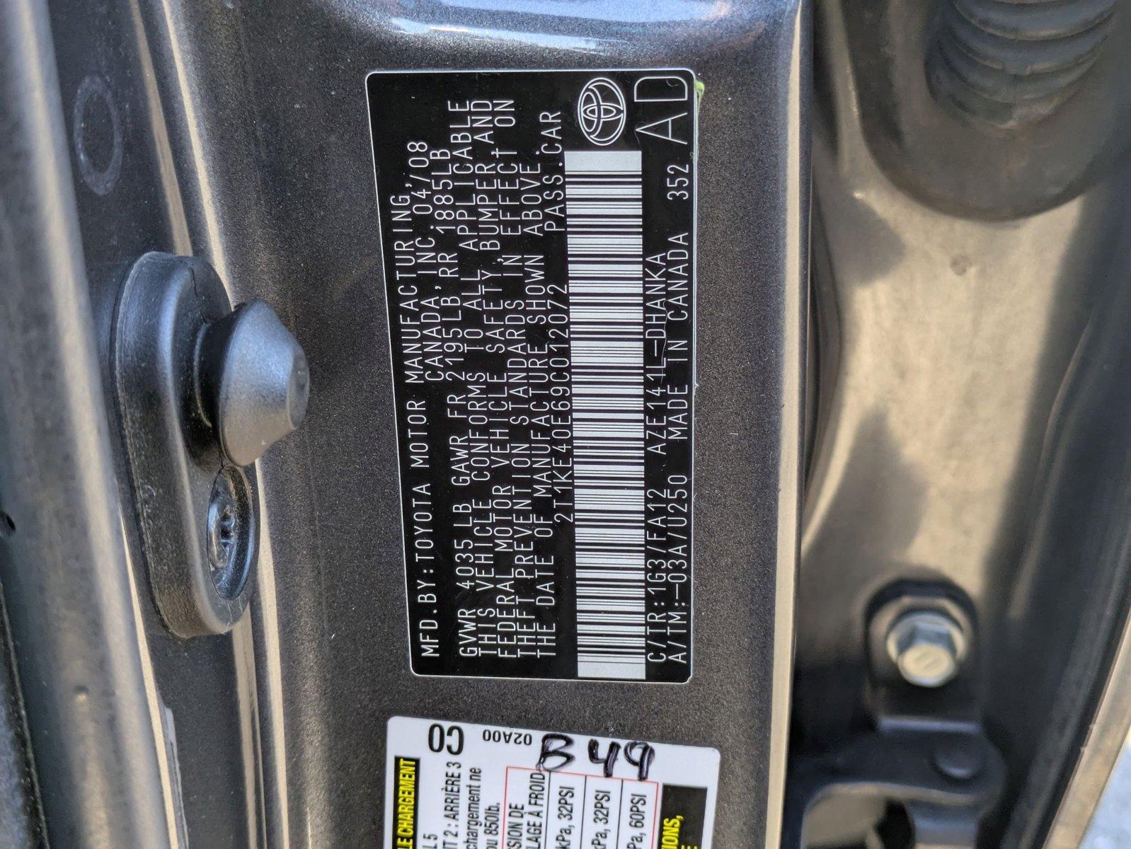 2009 Toyota Matrix Vehicle Photo in SPOKANE, WA 99212-2978