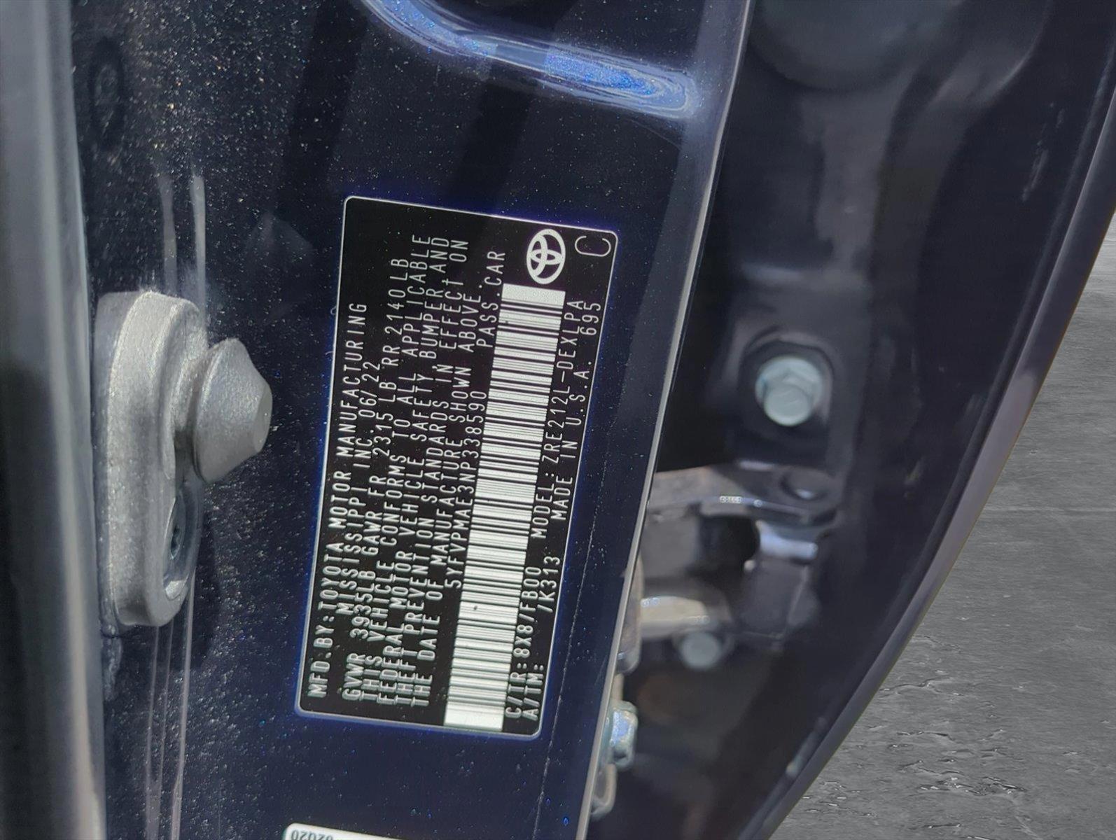 2022 Toyota Corolla Vehicle Photo in Ft. Myers, FL 33907